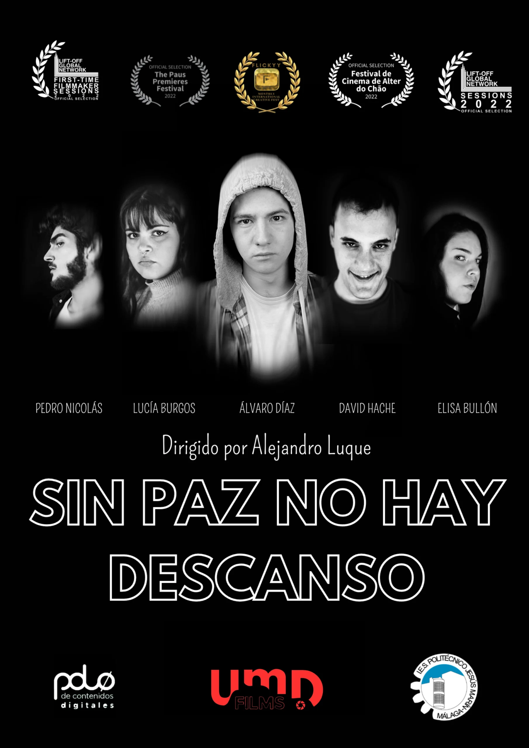 Cartel de Sin Paz No Hay Descanso